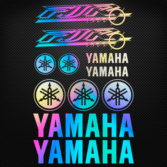 Stickers moto holographique - YAMAHA FJR 1300