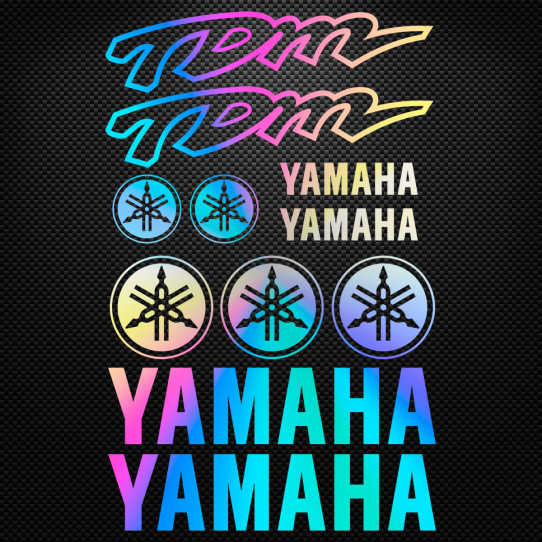 Stickers moto holographique - YAMAHA TDM