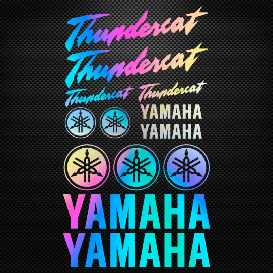 Stickers moto holographique - YAMAHA THUNDERCAT