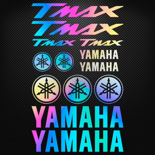 Stickers moto holographique - YAMAHA TMAX