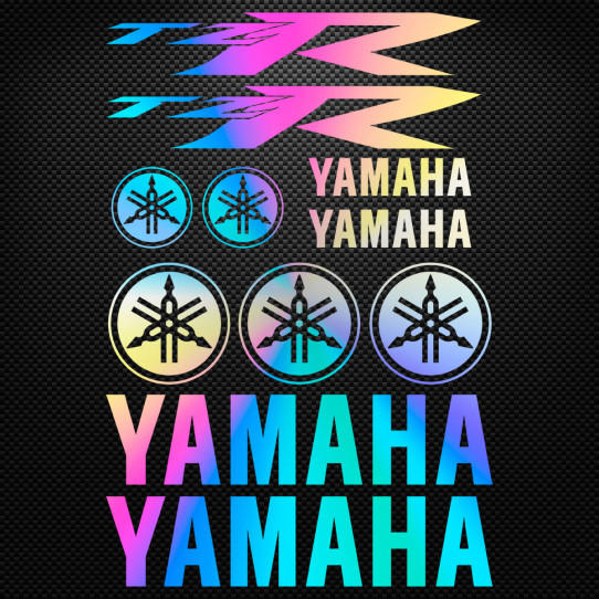Stickers moto holographique - YAMAHA TZR
