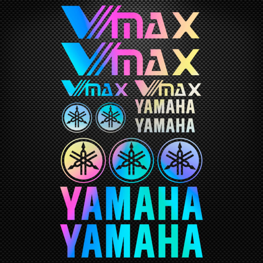 Stickers moto holographique - YAMAHA VMAX