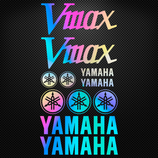 Stickers moto holographique - YAMAHA VMAX