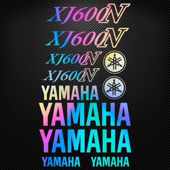 Stickers moto holographique - YAMAHA XJ 600N