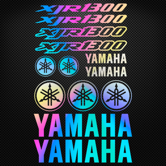 Stickers moto holographique - YAMAHA XJR 1300