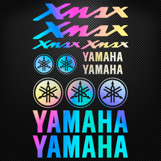 Stickers moto holographique - YAMAHA XMAX