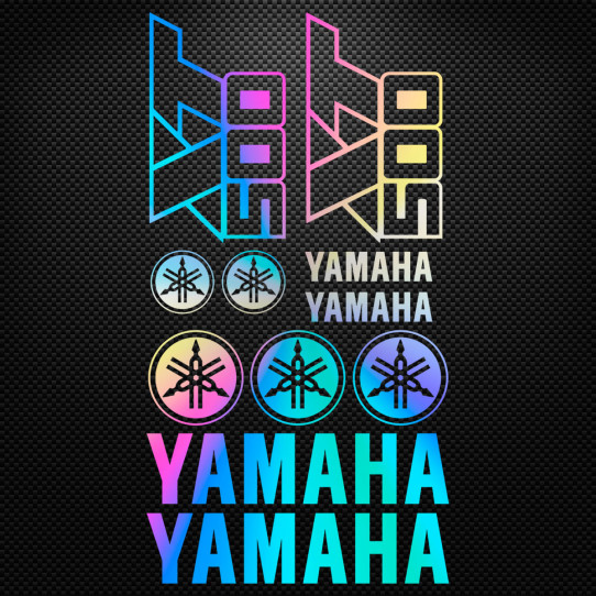 Stickers moto holographique - YAMAHA XT 500