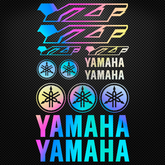 Stickers moto holographique - YAMAHA YZF