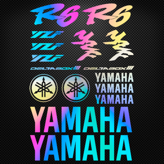 Stickers moto holographique - YAMAHA YZF R6