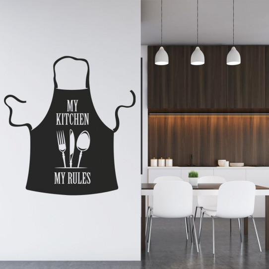 Stickers my kitchen my rules