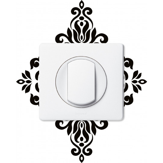 Stickers ornement pour prise et interrupteur