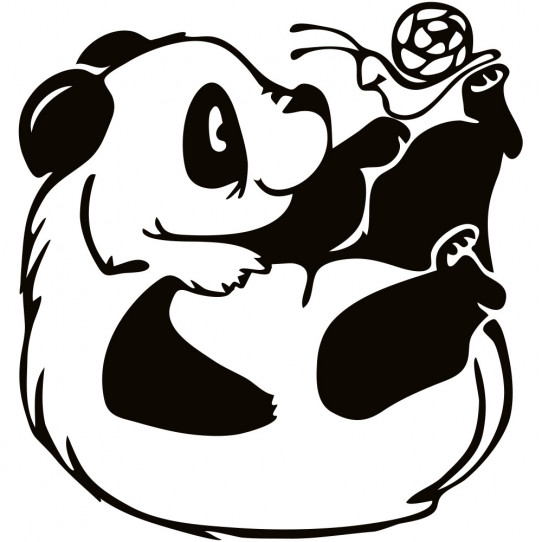 Stickers panda