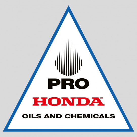 Stickers Pro honda oils and chemicals
