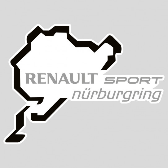 Stickers renault sport nurburgring