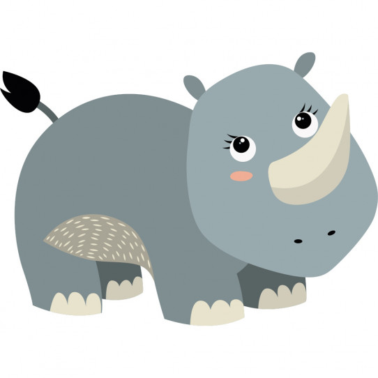 Stickers rhinocéros