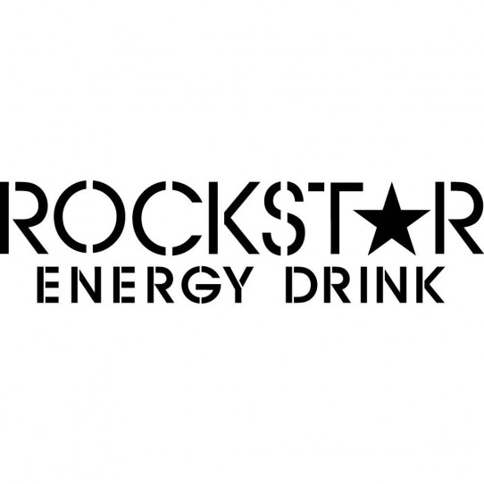 Stickers rockstar energy drink