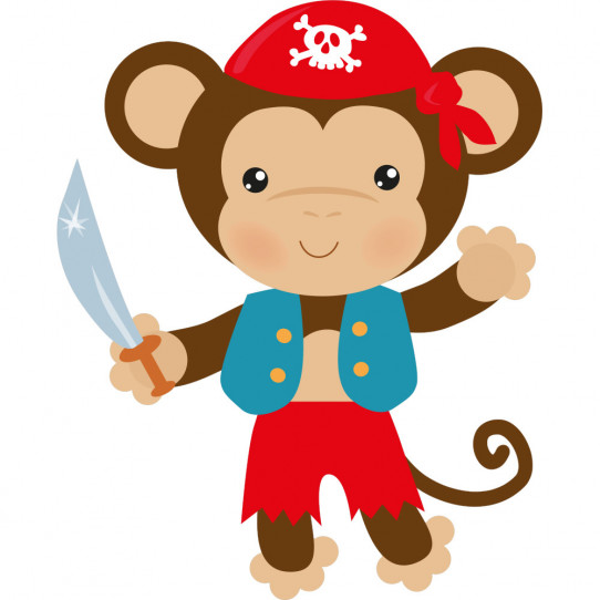 Stickers singe pirate