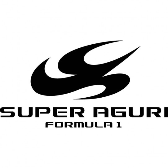 Stickers super aguri formula 1