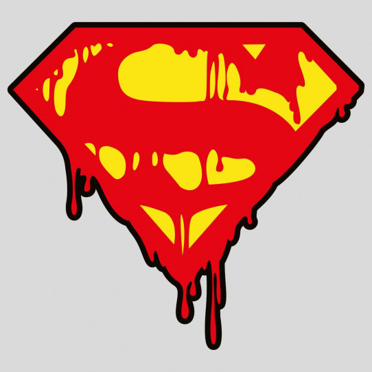 Stickers Superman s Death