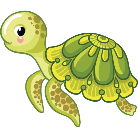 Stickers tortue marine