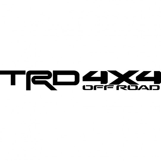 Stickers toyota trd 4x4 off road