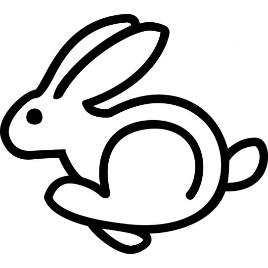 Stickers Volkswagen lapin rabbit