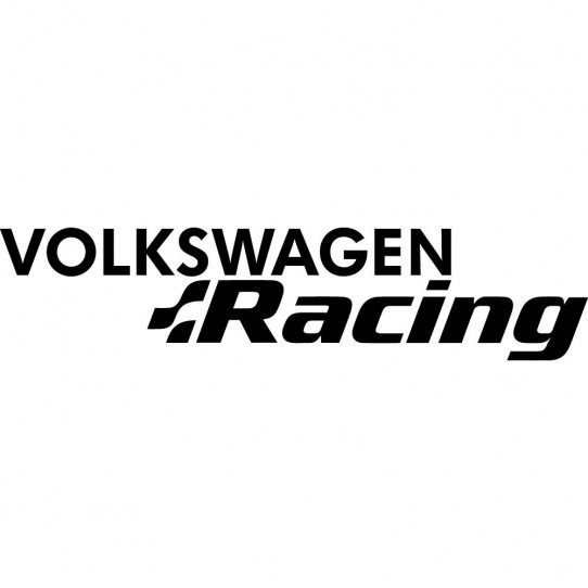 Stickers volkswagen racing