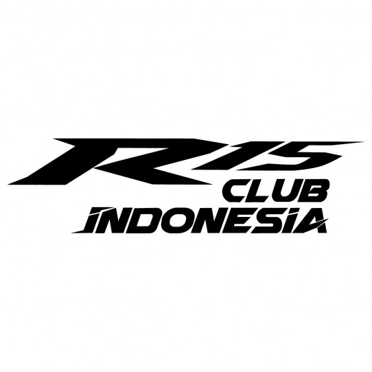 Stickers yamaha r15 club indonesia