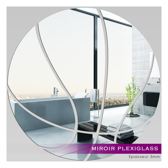 Miroir Plexiglass Acrylique - Ballon Basket-Ball