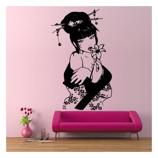 Stickers Geisha