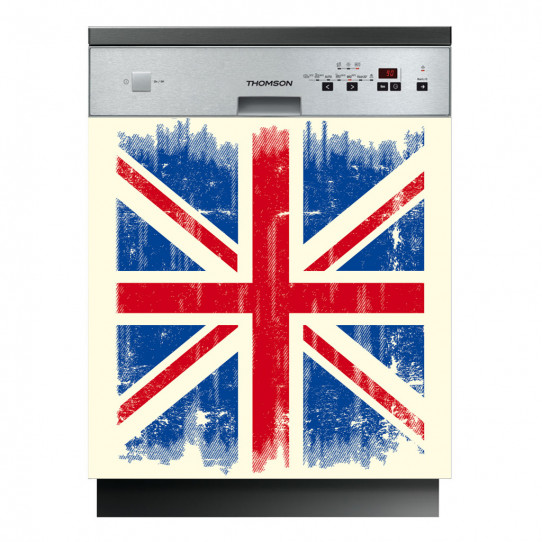Stickers lave vaisselle drapeau anglais