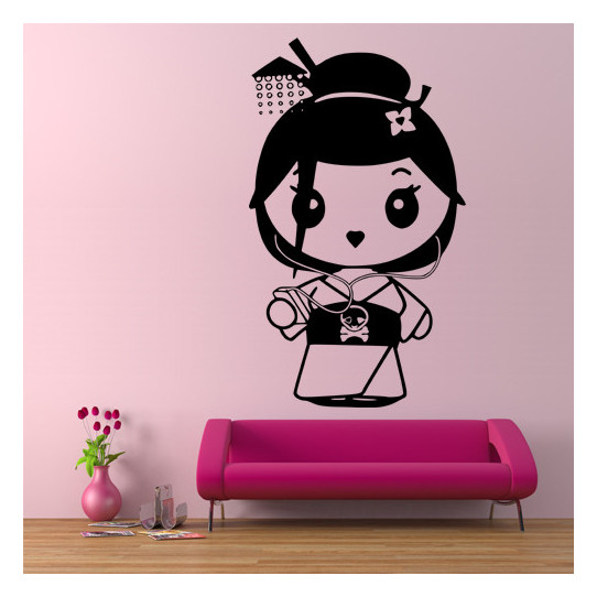 Stickers Mini Geisha