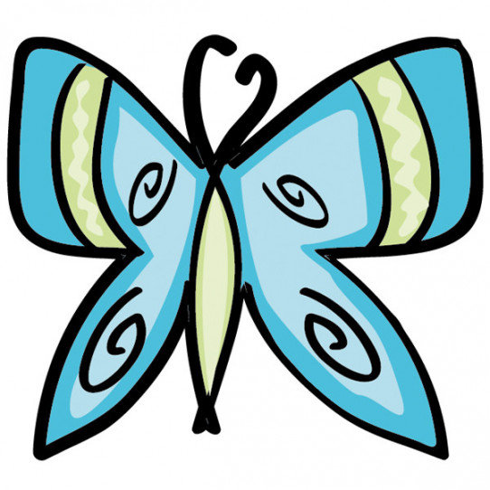 Stickers Papillon