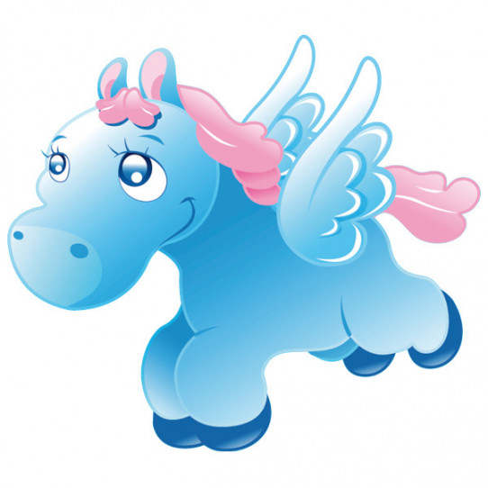 Stickers Poney