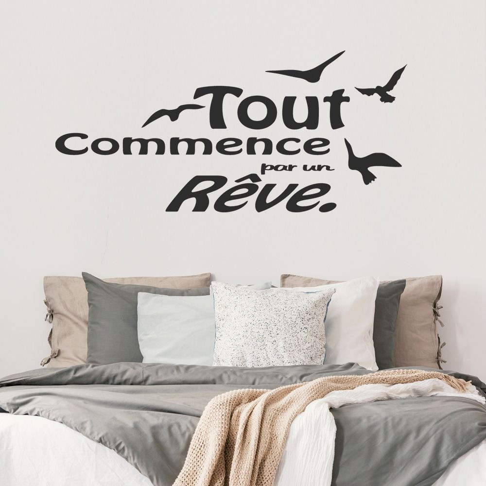 Stickers Citation Reves 3 Des Prix 50 Moins Cher Qu En Magasin