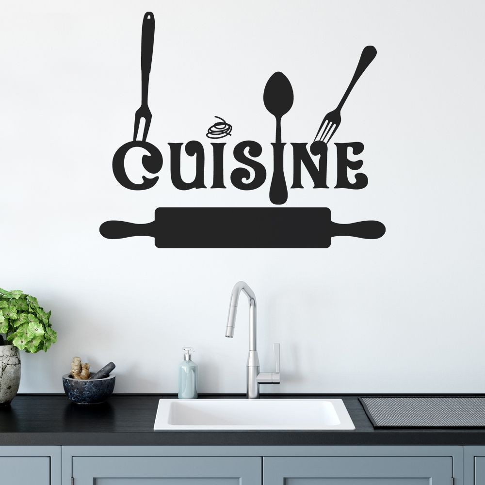 Sticker Cuisine pas cher - Accueil discount - stickers muraux