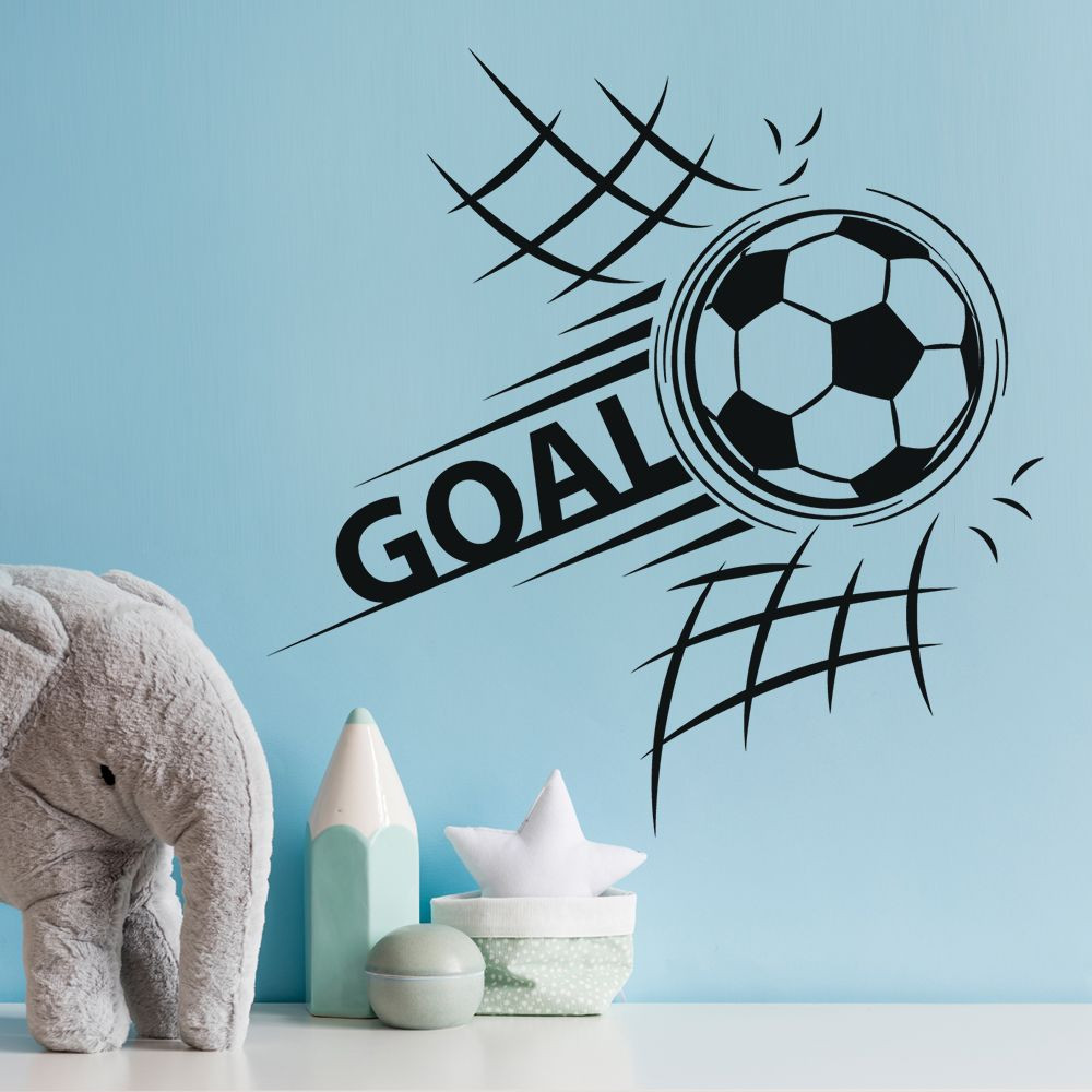 Stickers foot goal - Des prix 50% moins cher qu'en magasin