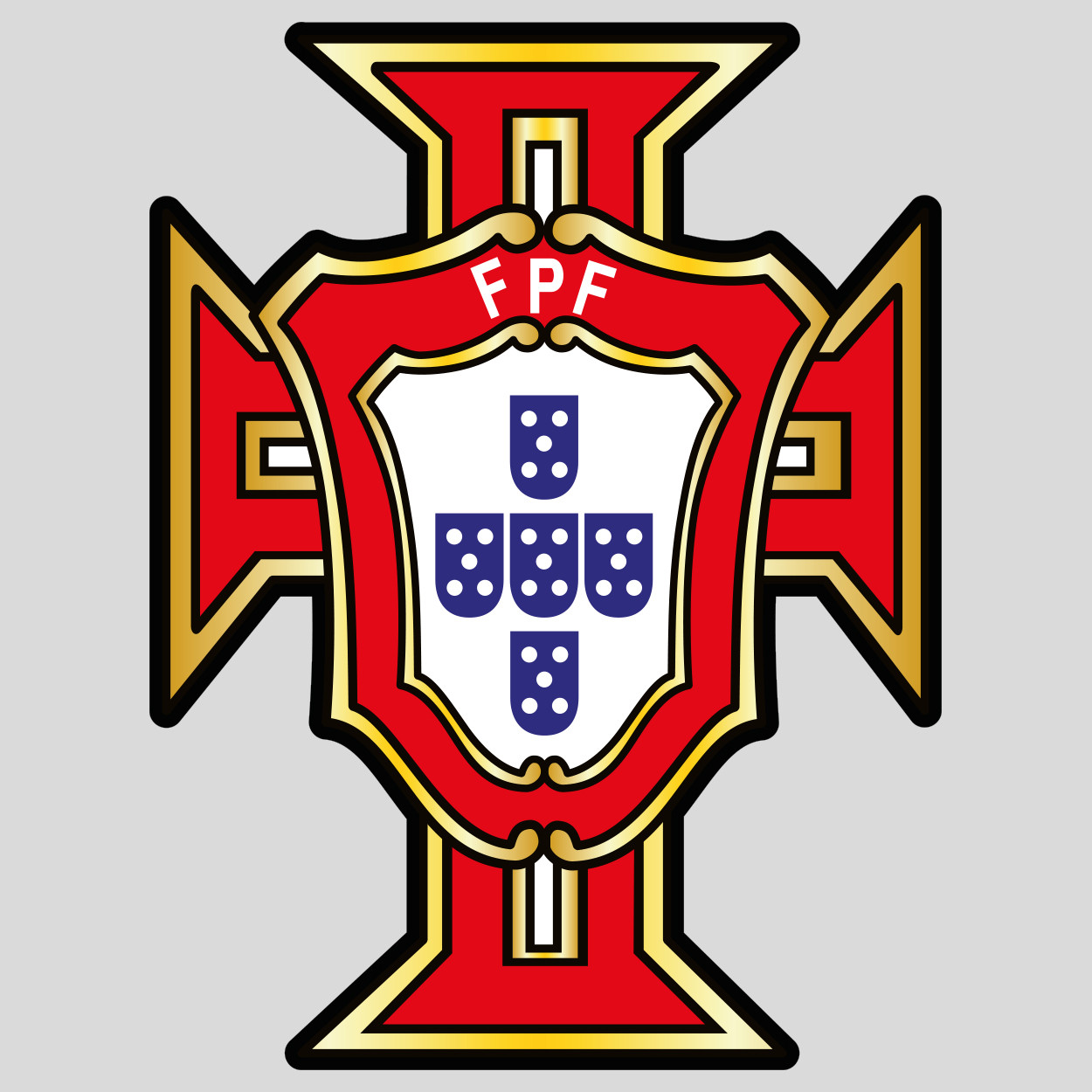 Stickers fpf portugal football - Des prix 50% moins cher qu'en magasin